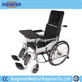 Transferir cadeira de rodas dobrável leve para grávidas idosas com deficiência
